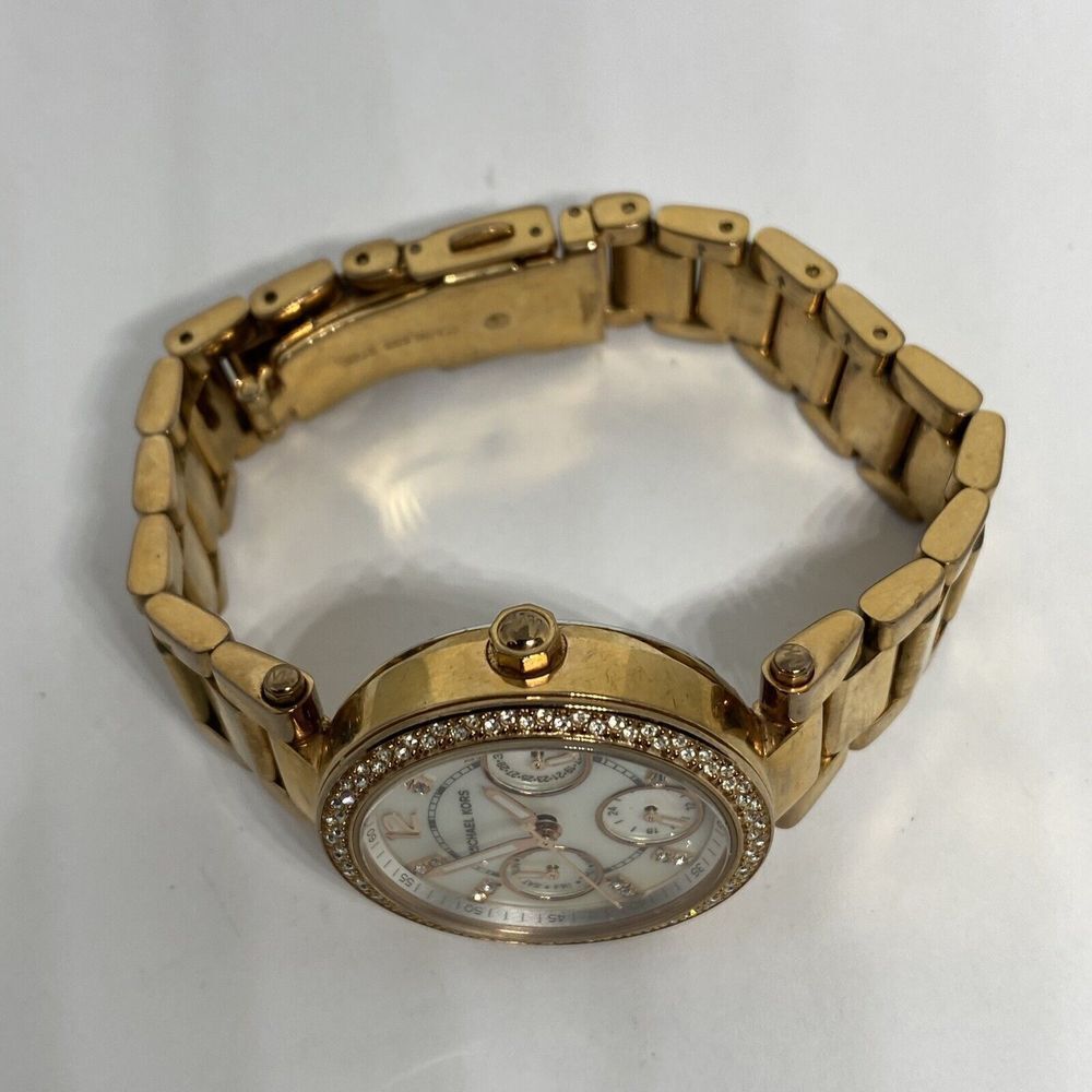 Michael Kors Parker MK5616 Womens Stainless Steel Analog Dial Quartz Watch UC790 - Picture 8 of 12